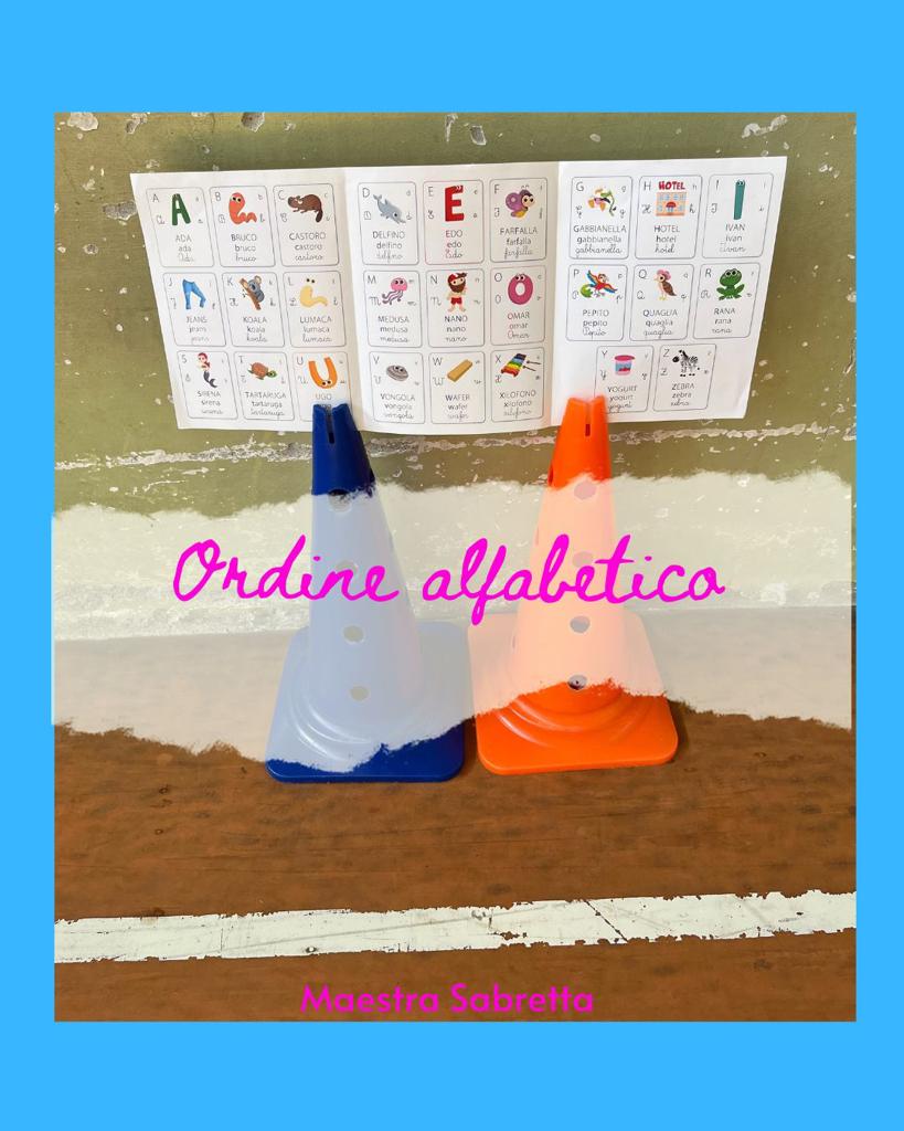 ORDINE ALFABETICO –&nbsp;giochi